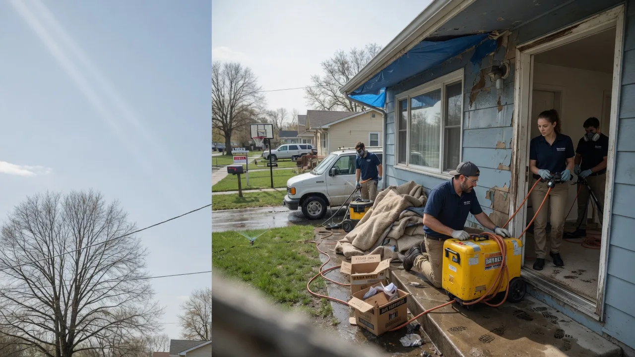 Basement Flood Cleanup in Tyro, KS near me